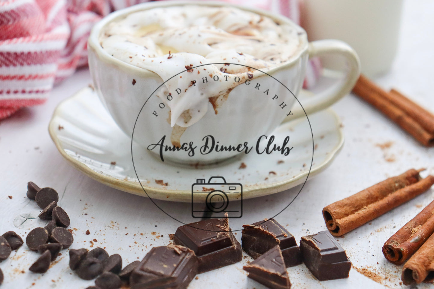 Oat Milk eggnog hot chocolate PLR set