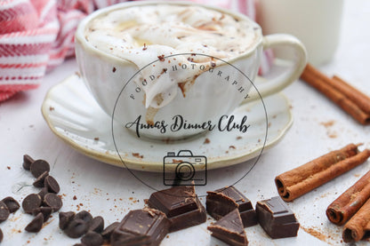 Oat Milk eggnog hot chocolate PLR set