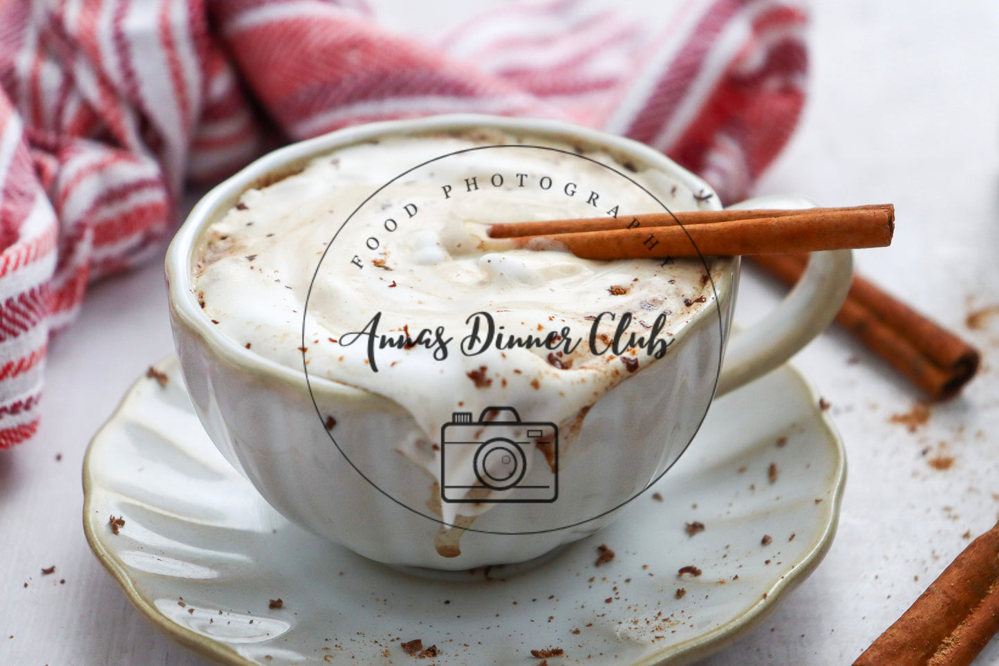 Oat Milk eggnog hot chocolate PLR set