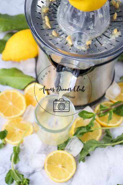Lemon Mojito Mocktail PLR set