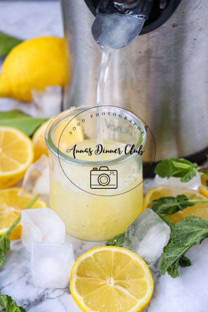 Lemon Mojito Mocktail PLR set