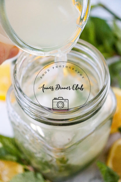 Lemon Mojito Mocktail PLR set