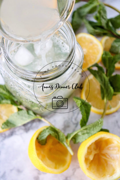 Lemon Mojito Mocktail PLR set