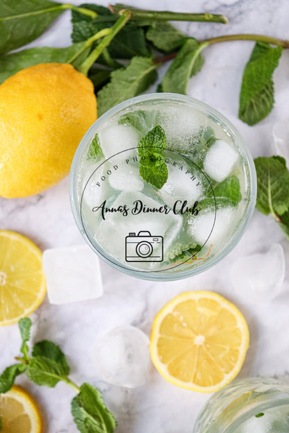 Lemon Mojito Mocktail PLR set