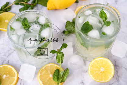 Lemon Mojito Mocktail PLR set