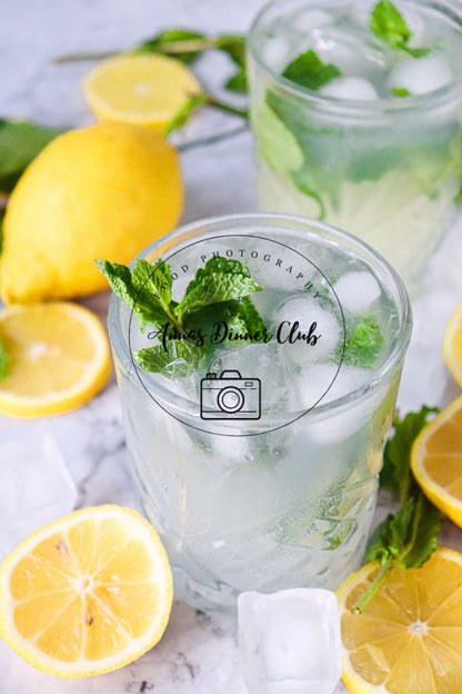 Lemon Mojito Mocktail PLR set