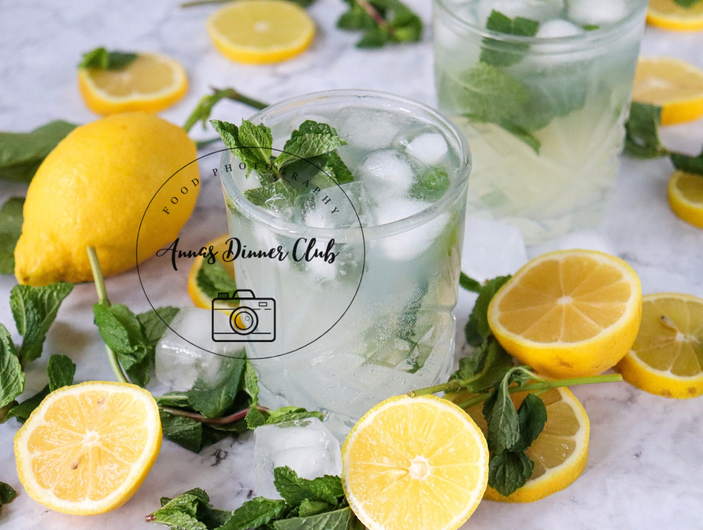 Lemon Mojito Mocktail PLR set