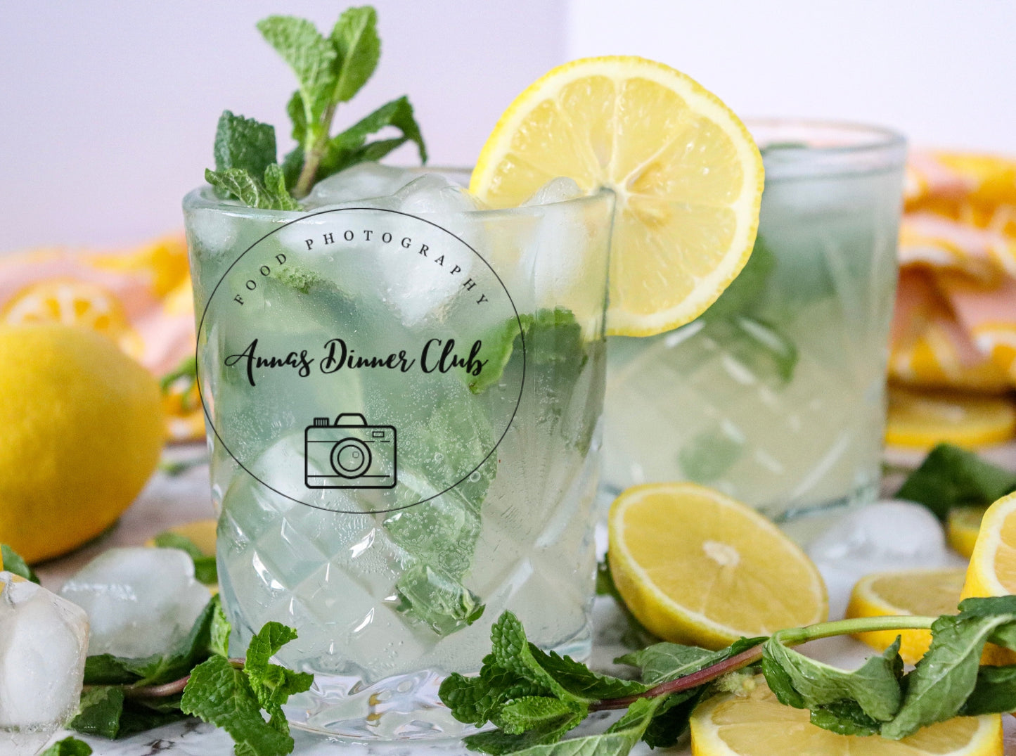 Lemon Mojito Mocktail PLR set