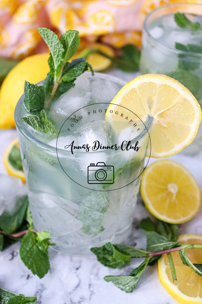 Lemon Mojito Mocktail PLR set