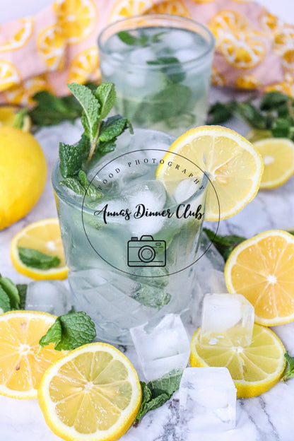 Lemon Mojito Mocktail PLR set