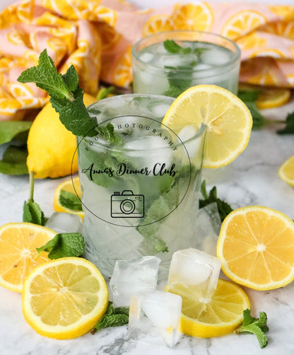 Lemon Mojito Mocktail PLR set