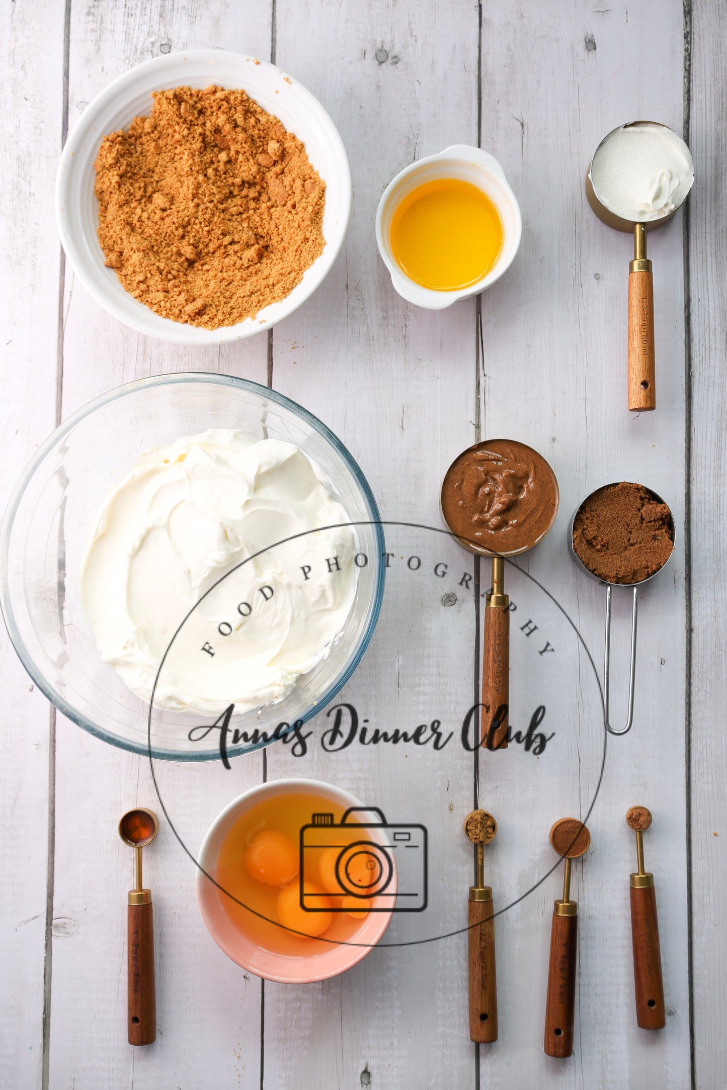 Gingerbread peanut butter cheesecake  - exclusive set