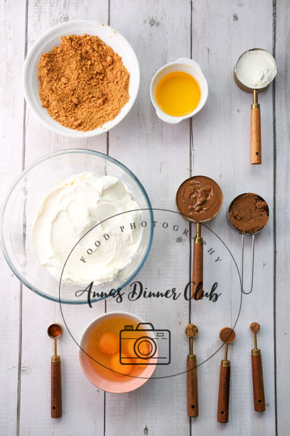 Gingerbread peanut butter cheesecake  - PLR set