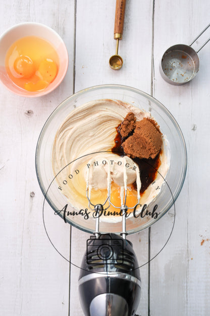 Gingerbread peanut butter cheesecake  - PLR set
