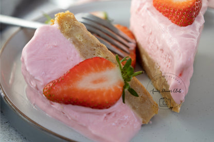 Strawberry no bake cheesecake PLR set