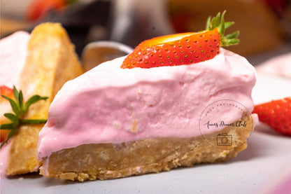 Strawberry no bake cheesecake PLR set