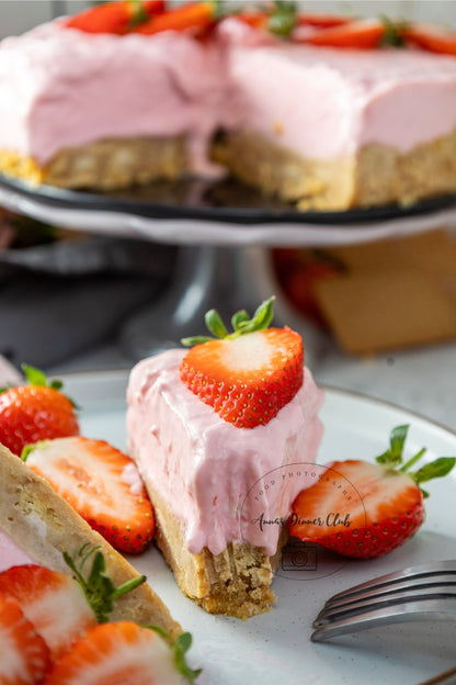 Strawberry no bake cheesecake PLR set