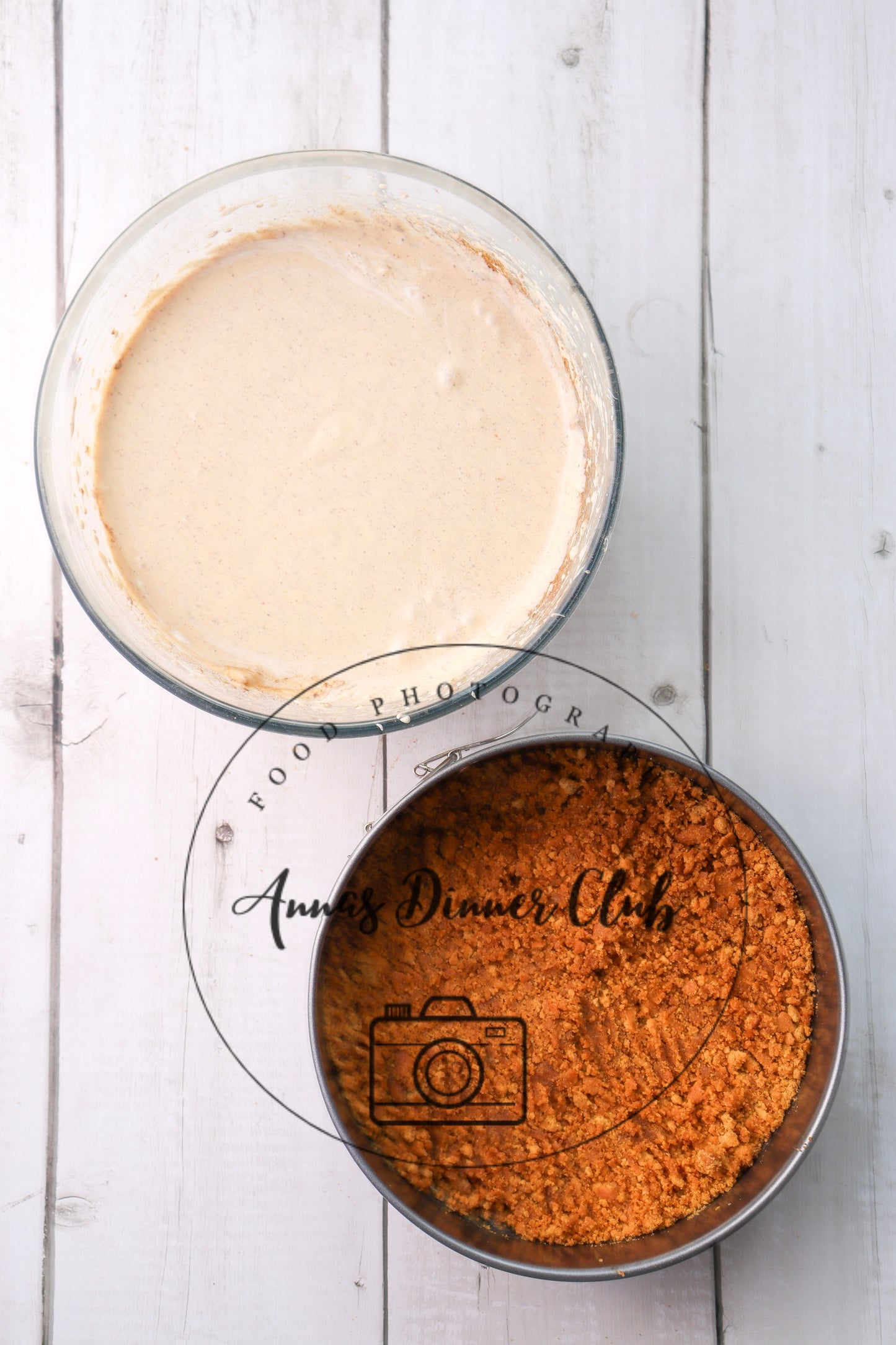 Gingerbread peanut butter cheesecake  - exclusive set