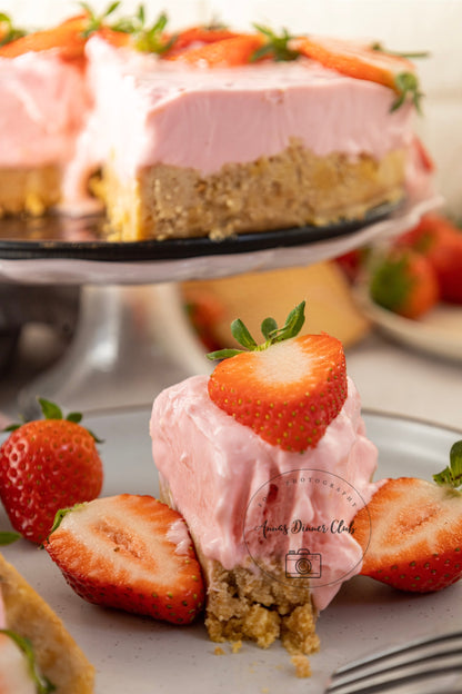 Strawberry no bake cheesecake PLR set