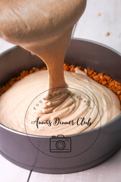 Gingerbread peanut butter cheesecake  - PLR set