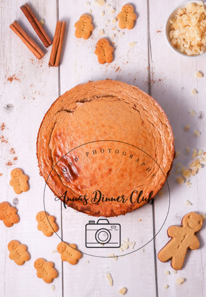 Gingerbread peanut butter cheesecake  - PLR set