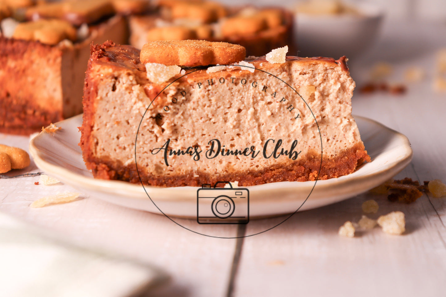 Gingerbread peanut butter cheesecake  - exclusive set