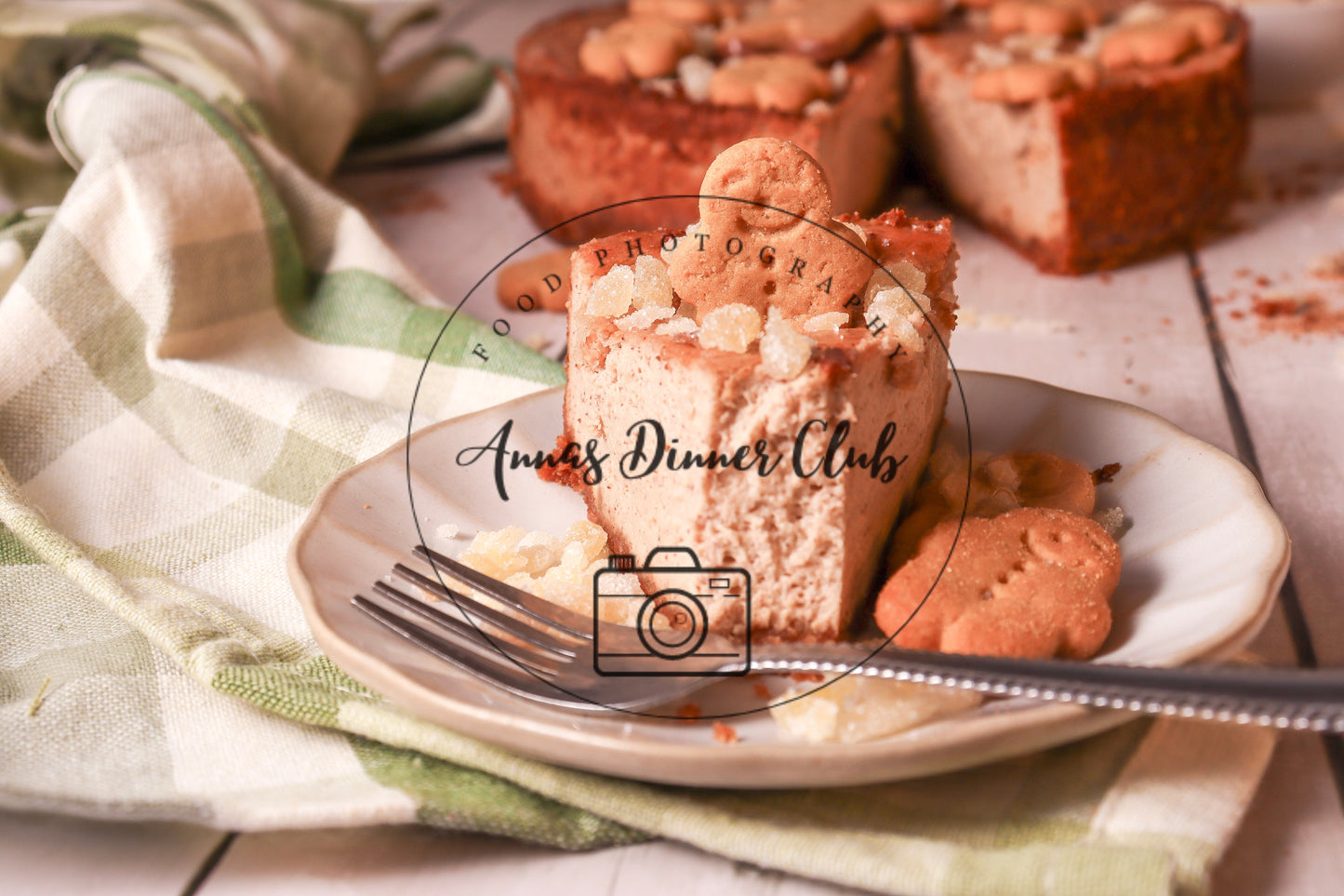 Gingerbread peanut butter cheesecake  - exclusive set