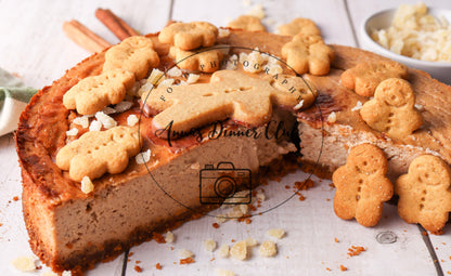 Gingerbread peanut butter cheesecake  - PLR set