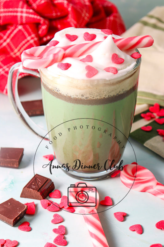 Grinch hot chocolate   - exclusive set