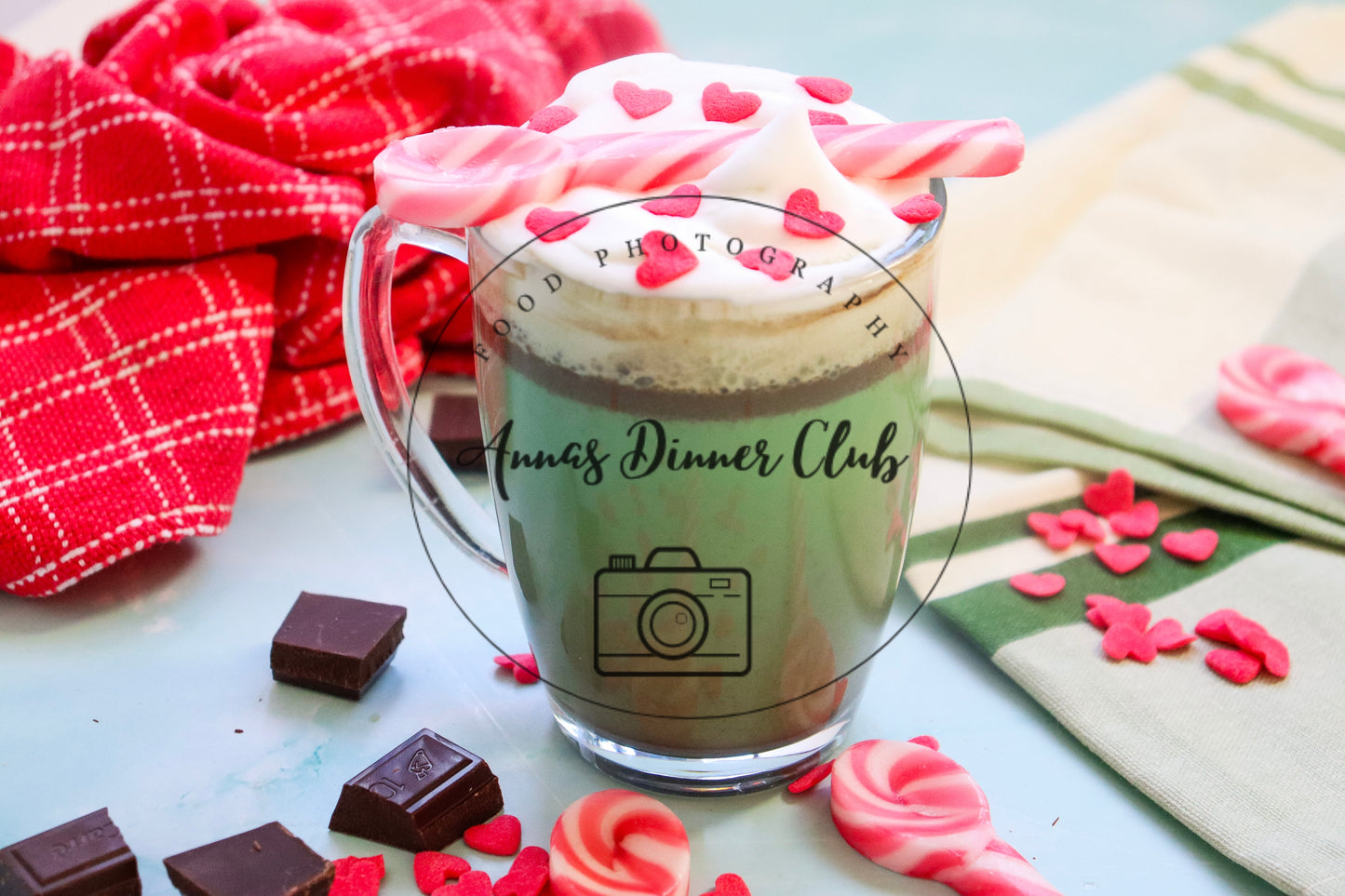 Grinch hot chocolate   - exclusive set