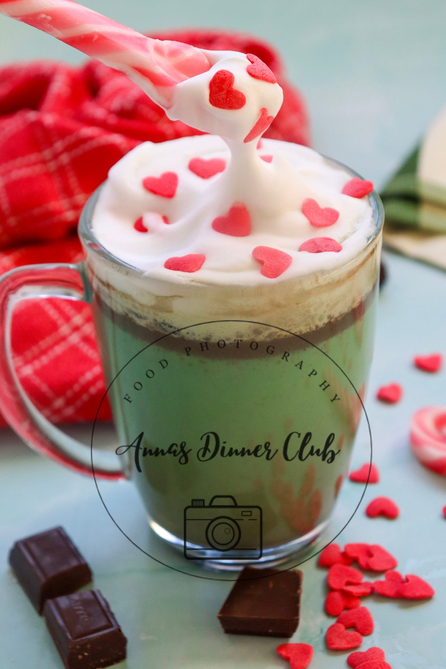 Grinch hot chocolate   - exclusive set