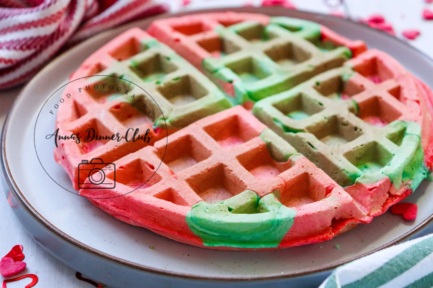 Grinch waffles  - exclusive set