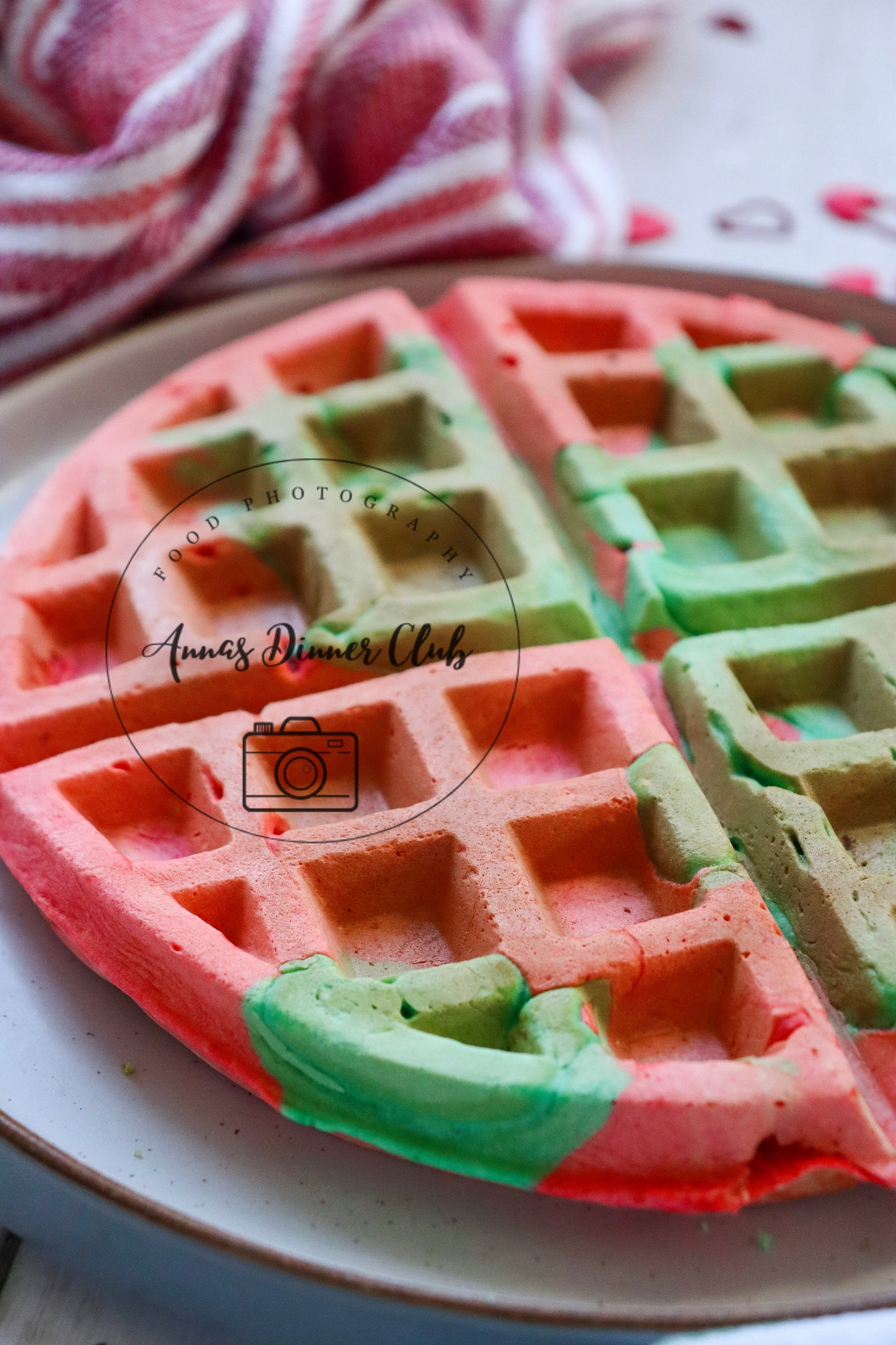 Grinch waffles  - exclusive set