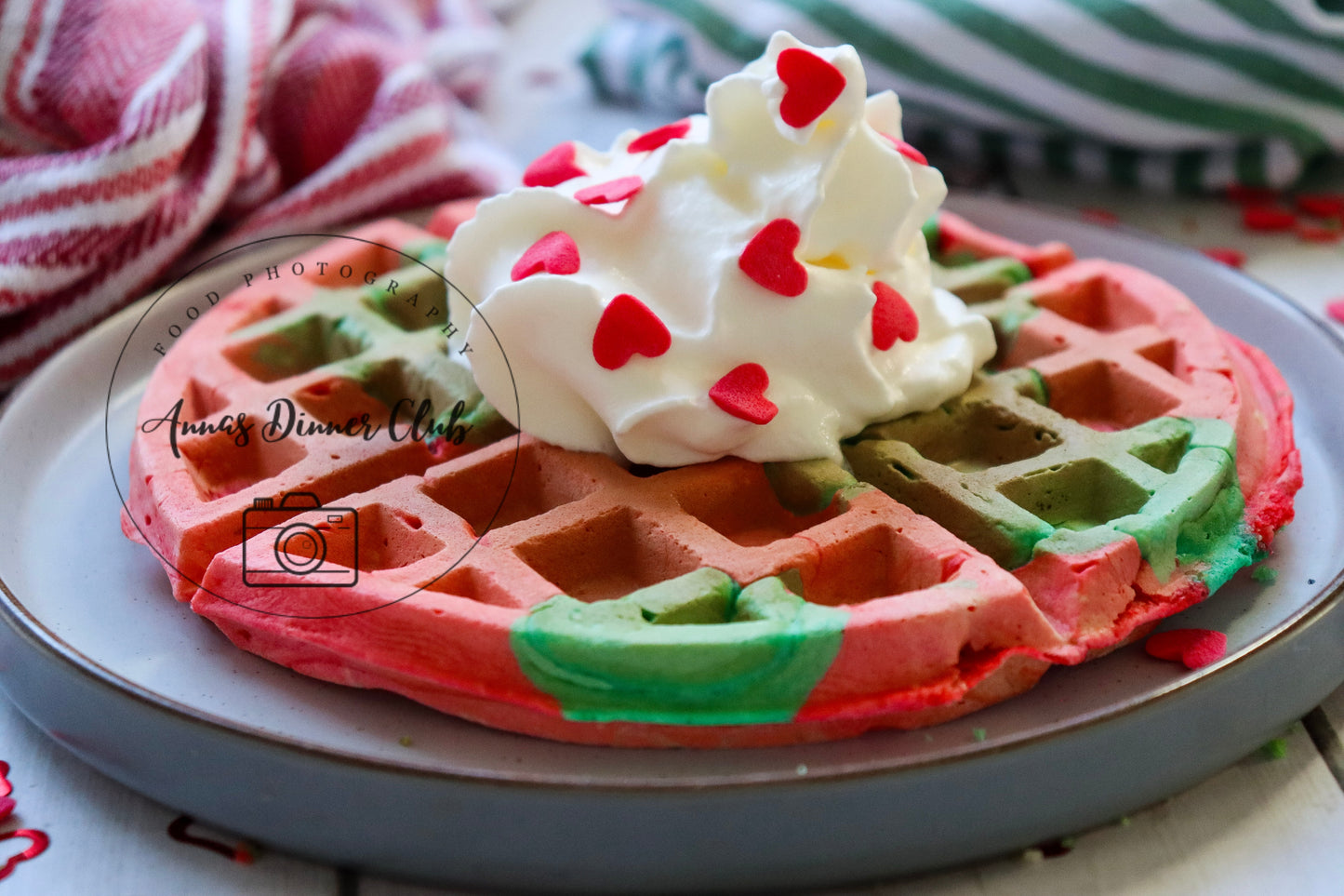 Grinch waffles  - exclusive set