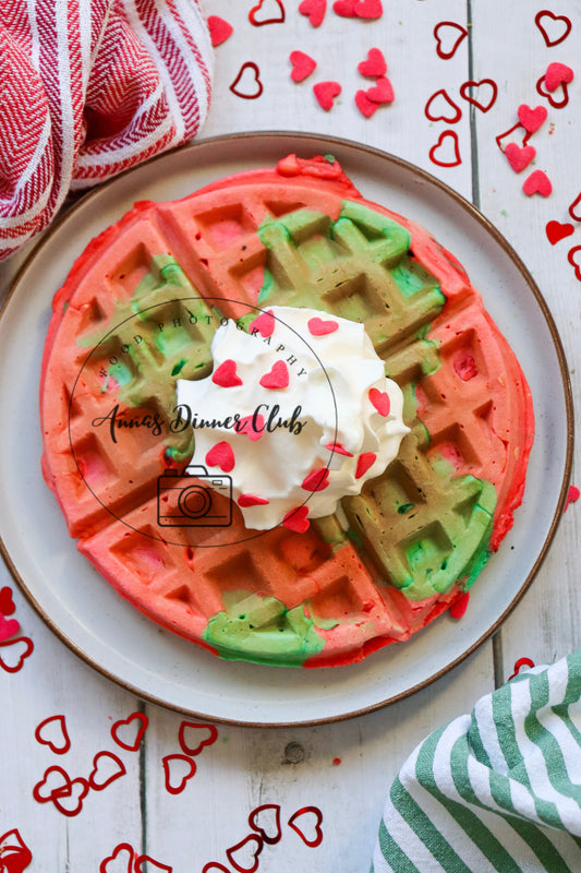 Grinch waffles  - exclusive set