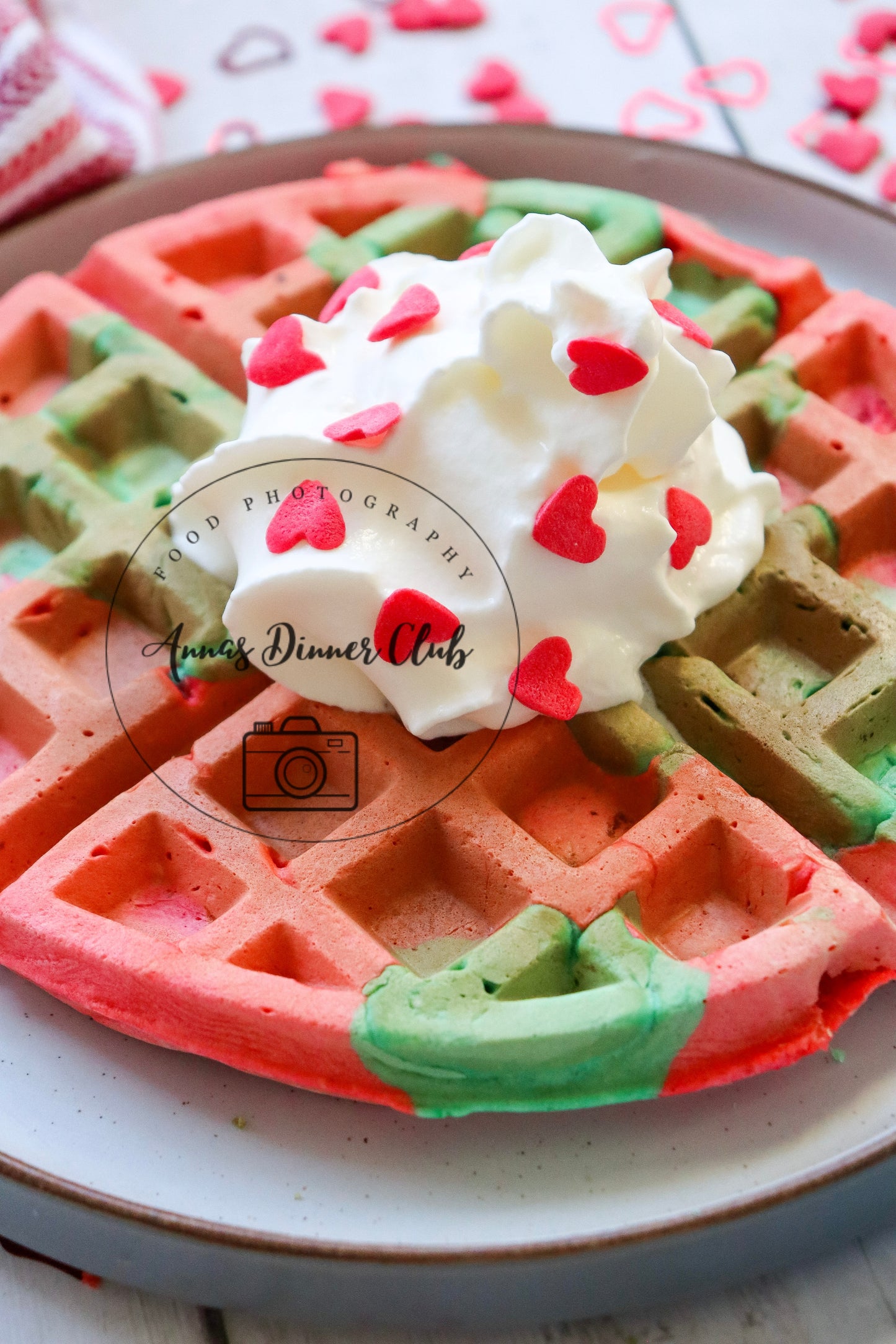 Grinch waffles  - exclusive set
