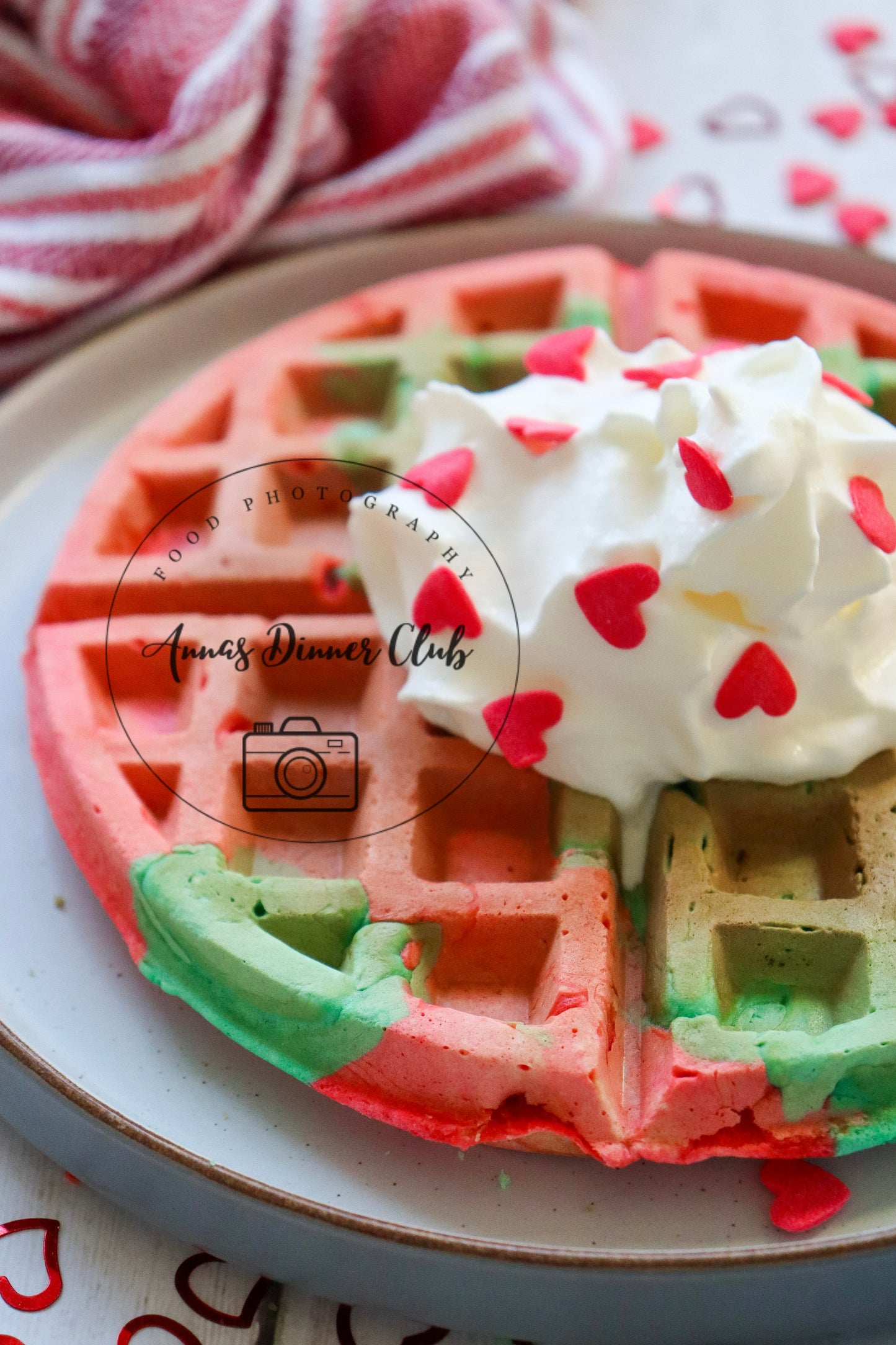 Grinch waffles  - exclusive set