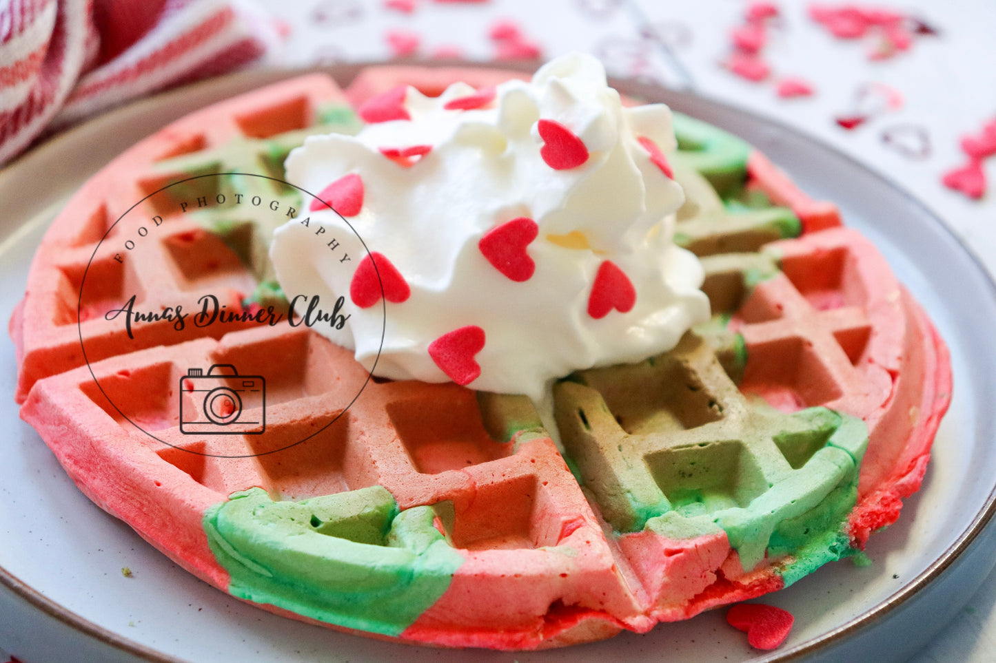 Grinch waffles  - exclusive set