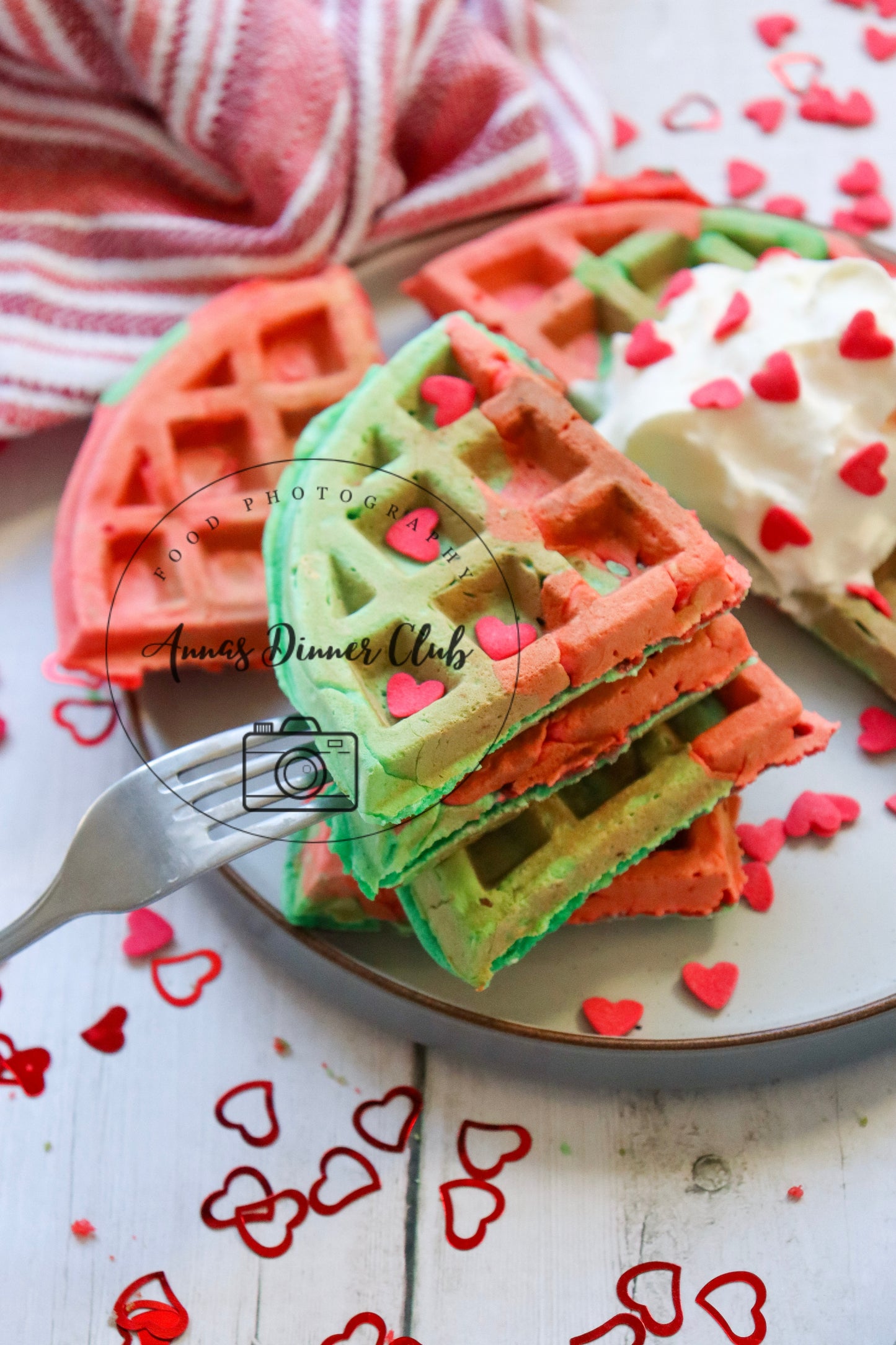 Grinch waffles  - exclusive set
