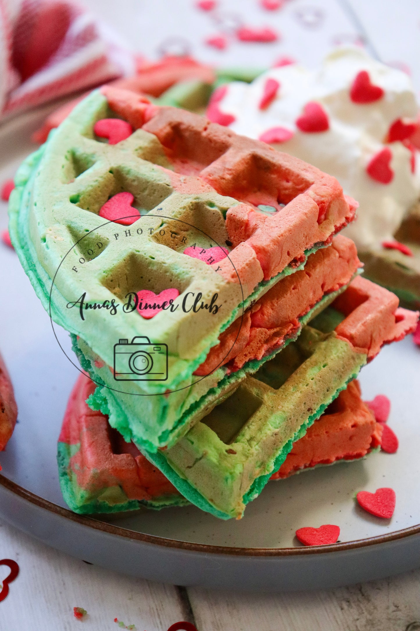 Grinch waffles  - exclusive set