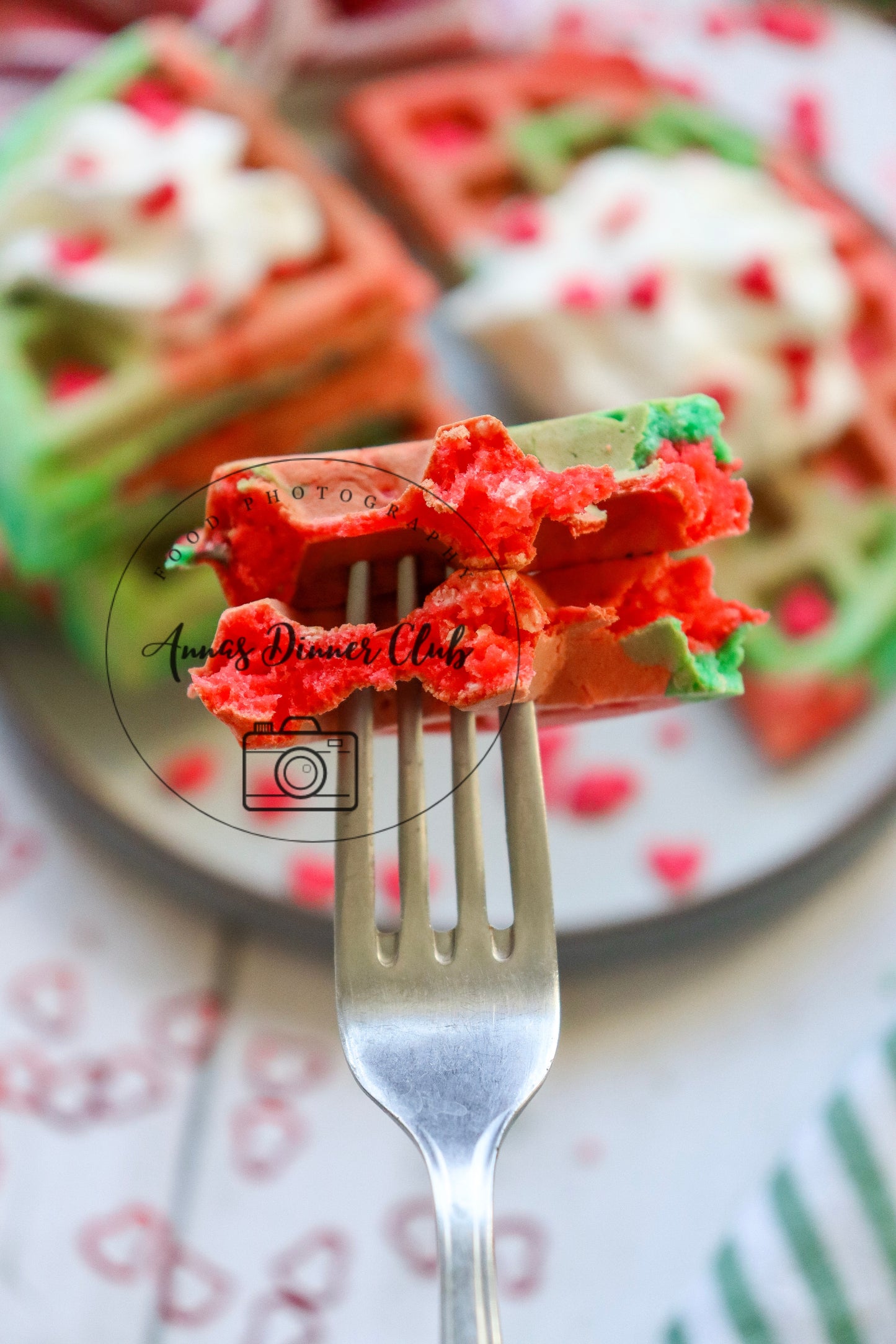 Grinch waffles  - exclusive set