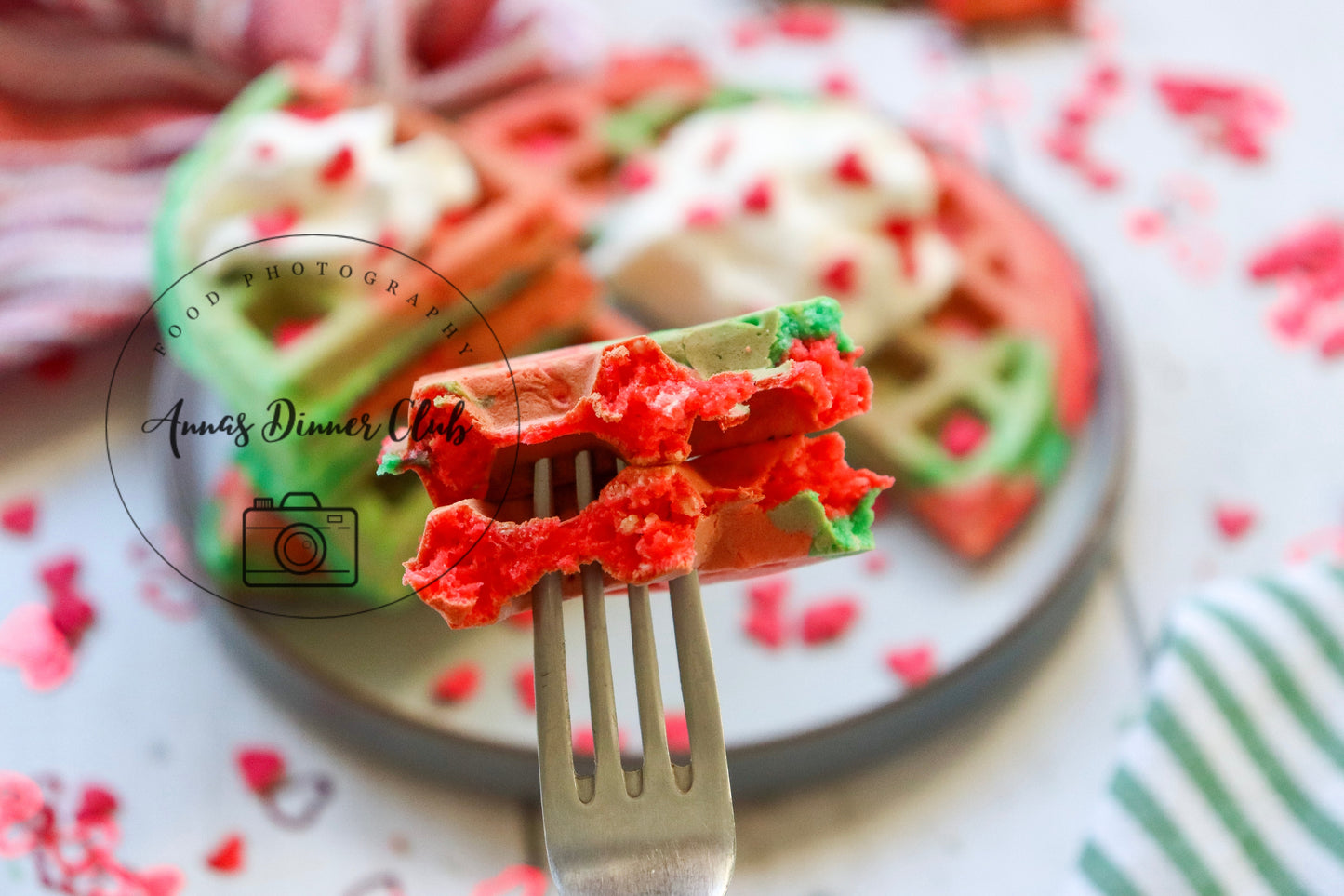 Grinch waffles  - exclusive set