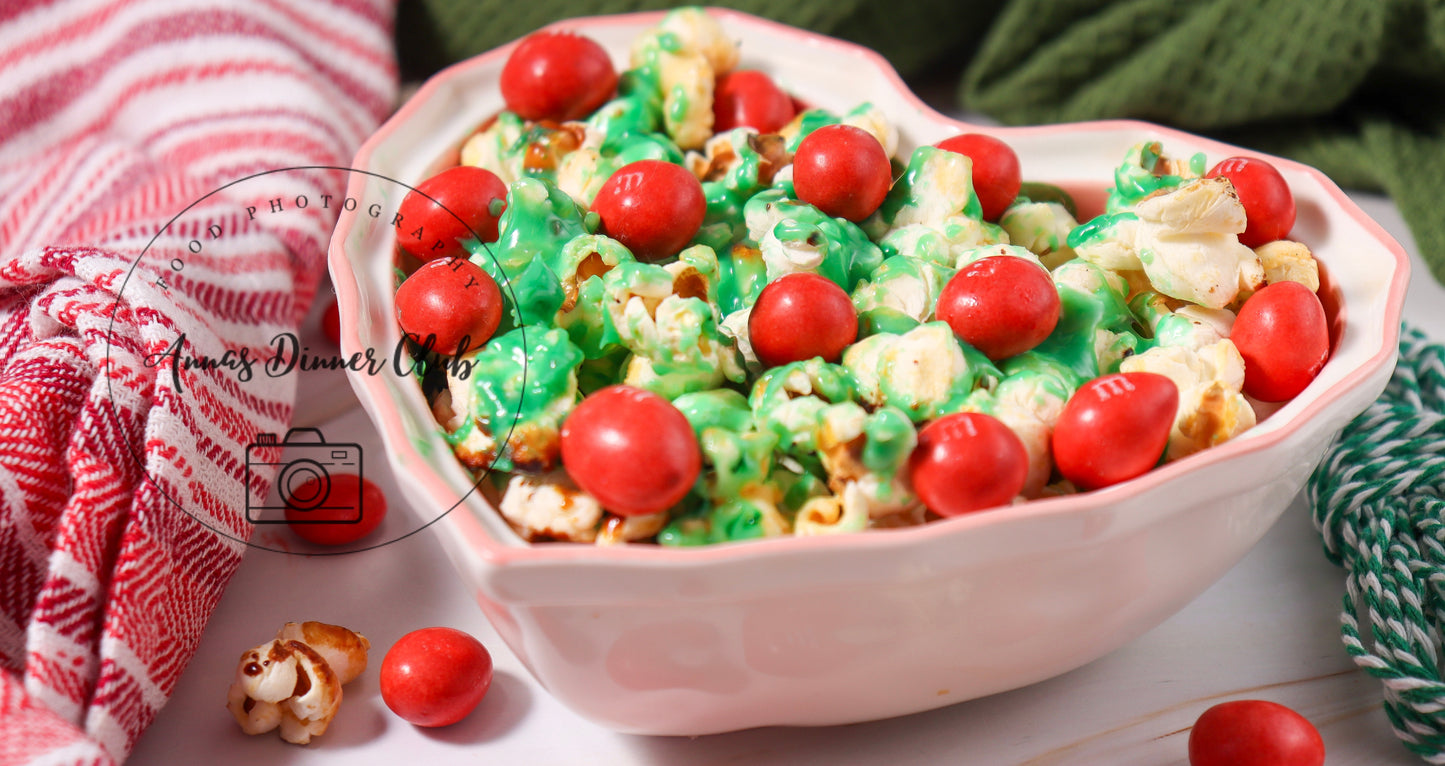 Grinch popcorn  - exclusive set