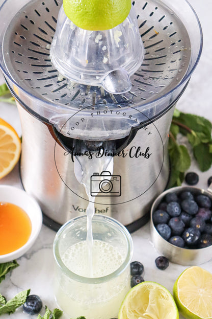 Blueberry Mojito Mocktail PLR set