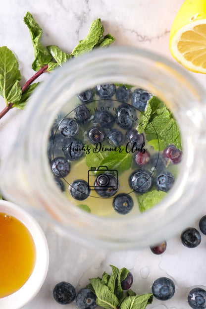 Blueberry Mojito Mocktail PLR set