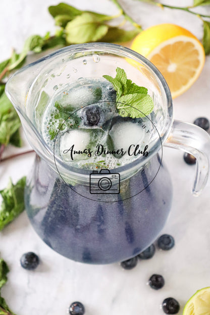 Blueberry Mojito Mocktail PLR set