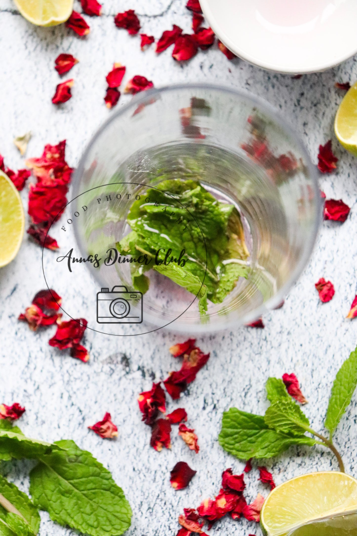 Rose Mojito Mocktail - exclusive set