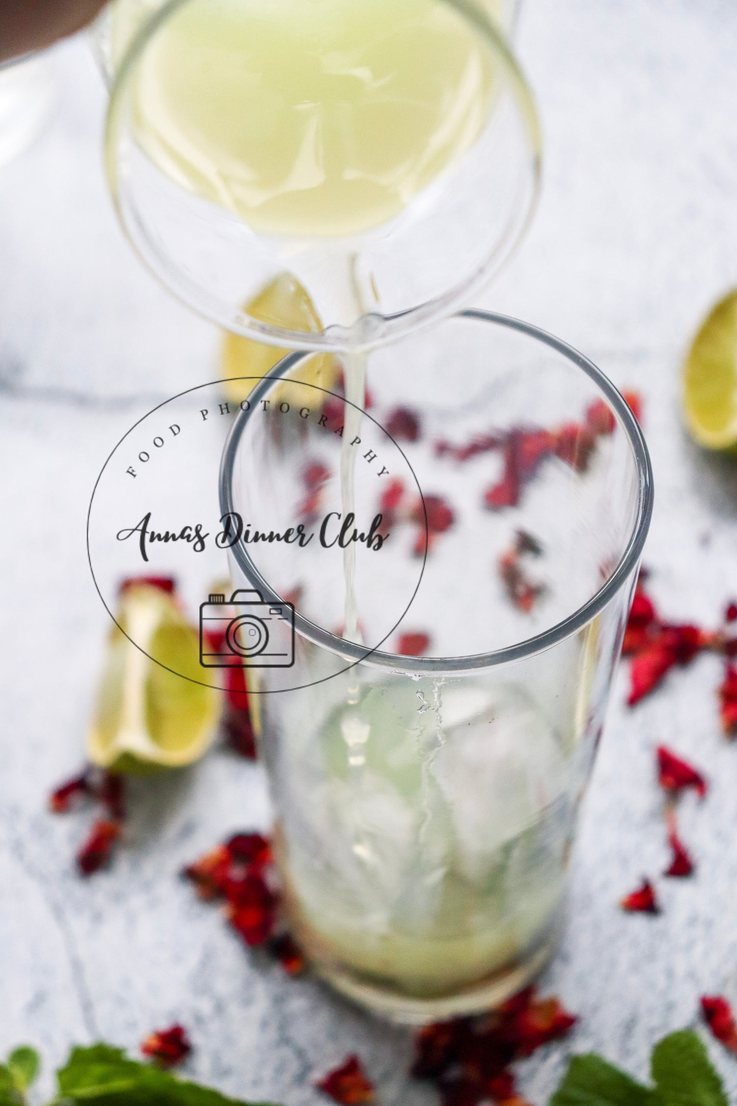 Rose Mojito Mocktail - exclusive set