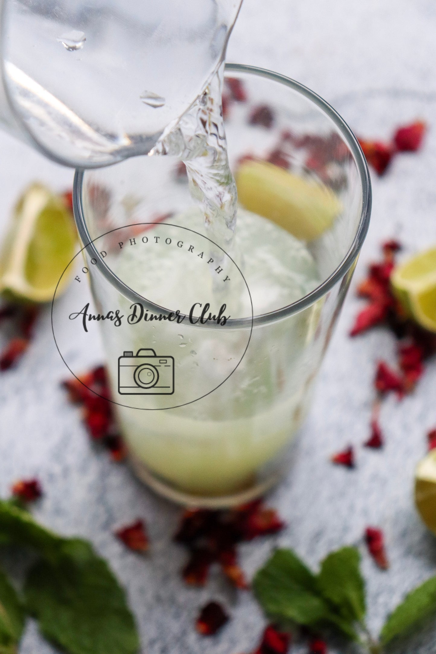 Rose Mojito Mocktail - exclusive set