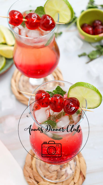 Shirley Temple Mocktail Drink PLR set - limited to 25 buyers